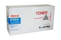 White Box Hp Q7581A Toner Cartridge Remanufactured Cyan