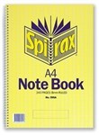 Spirax 595A Side Opening Spiral Notebook A4 240 Page