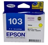 Epson T1034 Inkjet Cartridge High Yield Yellow