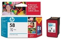 Hp C6658Aa No 58 Ink Cartridge Photo Colour