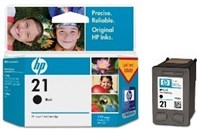 Hp C9351Aa No 21 Ink Cartridge Black