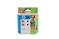 Hp Cc620Aa No 56 Ink Cartridge Pack 2 Black