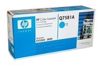 Hp Q7581A Toner Cartridge Cyan