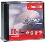Imation CdR 52X 700Mb 80Min Pack 10
