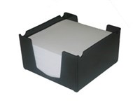 Italplast I 130Pblk Memo Cube With Paper Black