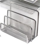 Italplast I 345S Wire Mesh Letter HolderSorter Silver