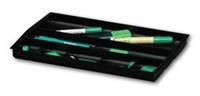Italplast I 70Gr Greenr Drawer Tidy 8 Compartment Black