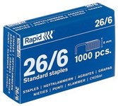Rapid 266 6Mm Staples Box 1000