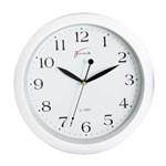 Jastek Round Clock 25Cm White