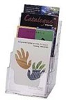 DeflectO 77901 Standard Brochure Holder A5 Four Tier