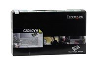 Lexmark C5240Yh Laser Toner Cartridge Yellow High Yield