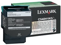 Lexmark C540H1Kg Prebate Toner Cartridge High Yield Black
