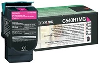 Lexmark C540H1Mg Prebate Toner Cartridge High Yield Magenta