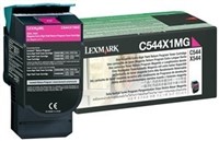 Lexmark C544X1Mg Prebate Toner Cartridge Extra High Yield Magenta