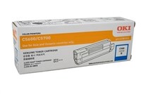 Oki C56005700 Toner Cartridge Cyan