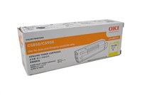 Oki C58505950 Toner Cartridge Yellow