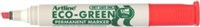 Artline EcoGreen Permanent Marker Chisel 5Mm Red