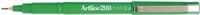 Artline 200 Fineliner Fine 04Mm Green