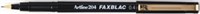 Artline 204 Faxblac Fineliner Fine 04Mm Black
