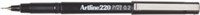 Artline 220 Fineliner Superfine 02Mm Black