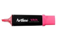 Artline Vivix Highlighter Chisel 2 X 5Mm Pink