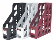 Metro Magazine Rack Grey
