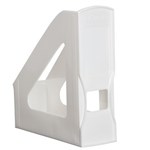 Esselte Wow Magazine File Pearl White