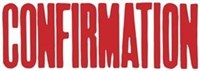 Xstamper 1022 Message Stamp Confirmation Red