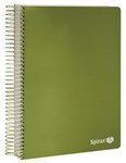 Spirax P304 Pp Notebook A4 120 Pages Green