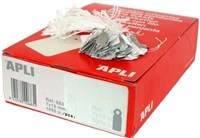 Apli 392 Strung Tickets 36X53Mm White Pack 500