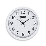Carven Cl450Wh Wall Clock 450Mm White Frame