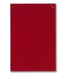 Naga Glassboard Memo Board 40 X 60Cm Red
