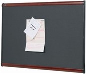 Quartet Prestige Fabric Board 1800 X 1200Mm Grey Diamond