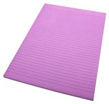 Quill Ruled Pad Bond 70Gsm 50 Leaf A4 Lilac