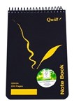 Quill Q563A Note Book Pp Cover Spiral Bound 200Mmx127Mm Top Opening 200 Pages Made From Fsc Certified Paper