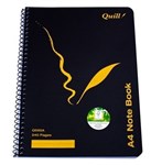 Quill Q595A Note Book Spiral Bound A4 Side Opening With 240 Pages Made From Fsc Certified Paper