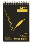 Quill Q560 Pocket Note Book Spiral Bound 112Mmx77Mm Top Opening With 96 Pages