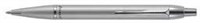 Parker Ballpoint Im Brushed Stainless Steel Chrome Trim