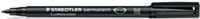 Staedtler Lumocolor Ohp Marker Permanent Medium Black