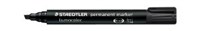 Staedtler Lumocolor Permanent Marker Chisel 25Mm Black