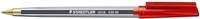 Staedtler Stick 430 Ballpoint Pen Medium Red Box 50