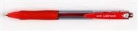 UniBall Laknock Sn100Mr Ballpoint Pen Retractable Medium 10Mm Red