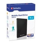 Verbatim Mobile Hard Drive 25 Inch Usb 20 1Tb
