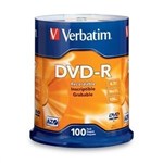 Verbatim DvdR 47Gb 16X Spindle Pack 100