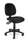 Ys Design Ys07 Task Chair Medium Back No Arms Black