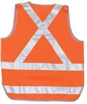 Zions DayNight Hi Vis Safety Vest Extra Large Orange