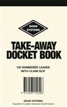 Zions Docket Book Takeaway 150Mm X 95Mm 100 Sets