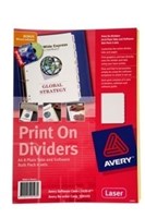 Printable Presentation Dividers