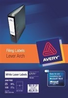 Laser Filing Labels