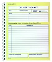Spirax Carbonless Business Books